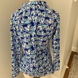 Lilly Pulitzer 1/2 zip sweatshirt